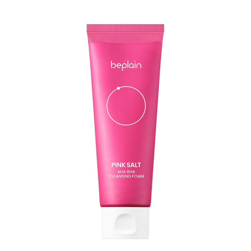 Bestkoreanskincares CLEANSING FOAM Pink Salt AHA BHA Cleansing Foam beplain