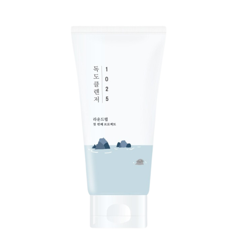 Bestkoreanskincares CLEANSING FOAM 1025 Dokdo Cleanser ROUND LAB