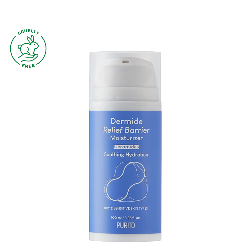 Bestkoreanskincares CREAM Dermide Relief Barrier Moisturizer PURITO