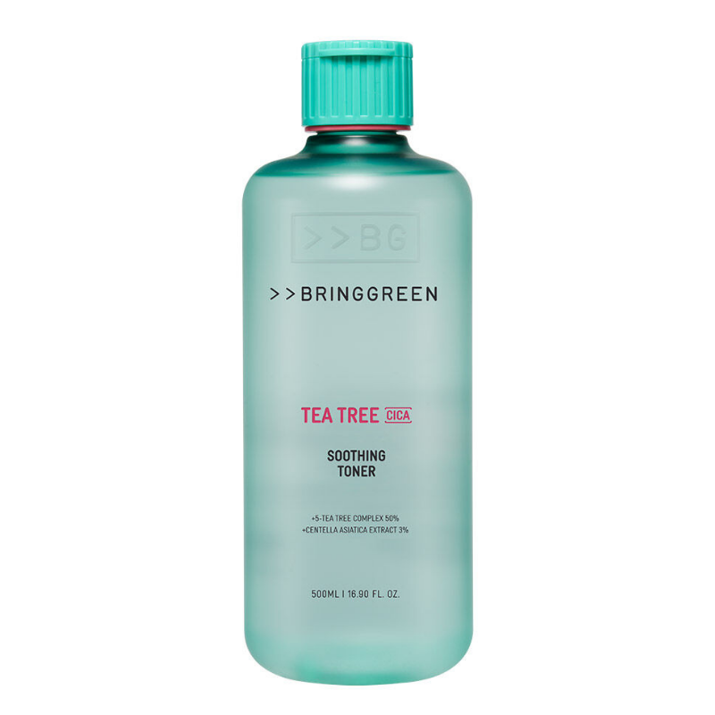 Bestkoreanskincares TONER Tea Tree CICA Soothing Toner BRING GREEN