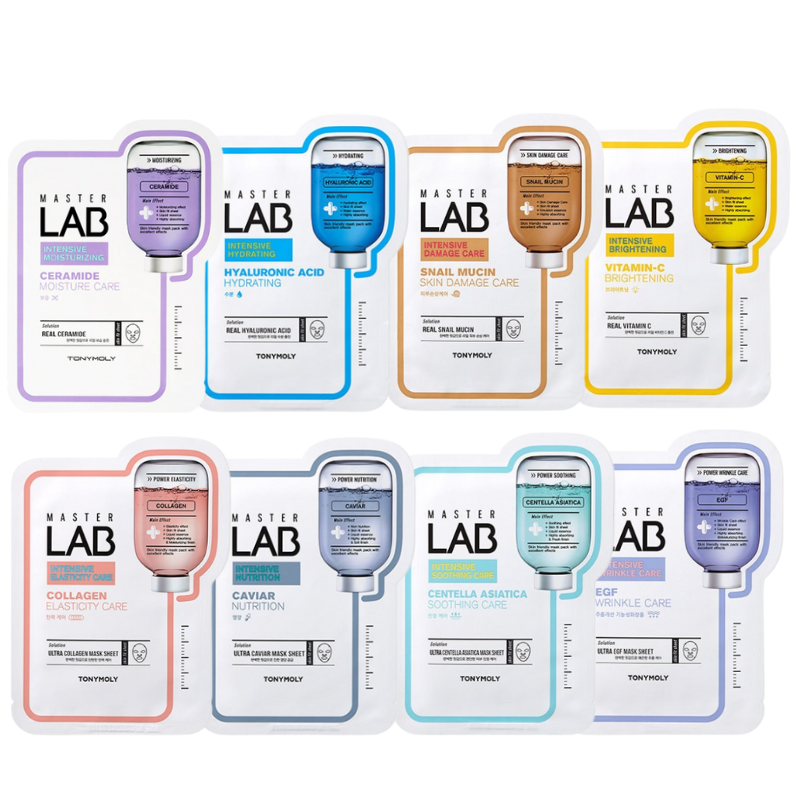 Master Lab Sheet Mask Set (10 masks)