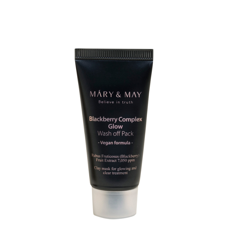 Bestkoreanskincares WASH-OFF MASK Blackberry Complex Glow Wash Off Pack MARY&MAY