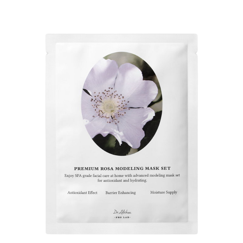 Bestkoreanskincares SHEET MASK Premium Rosa Modeling Mask Set (5 masks) Dr.Althea