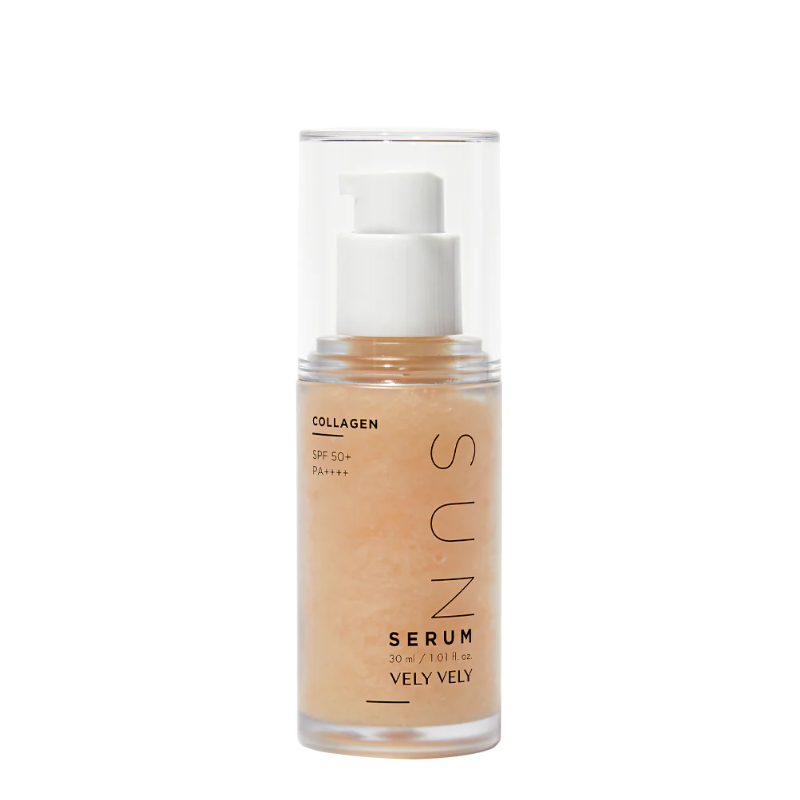 Bestkoreanskincares SUN SERUM Collagen Sun Serum SPF 50+ PA++++ VELY VELY