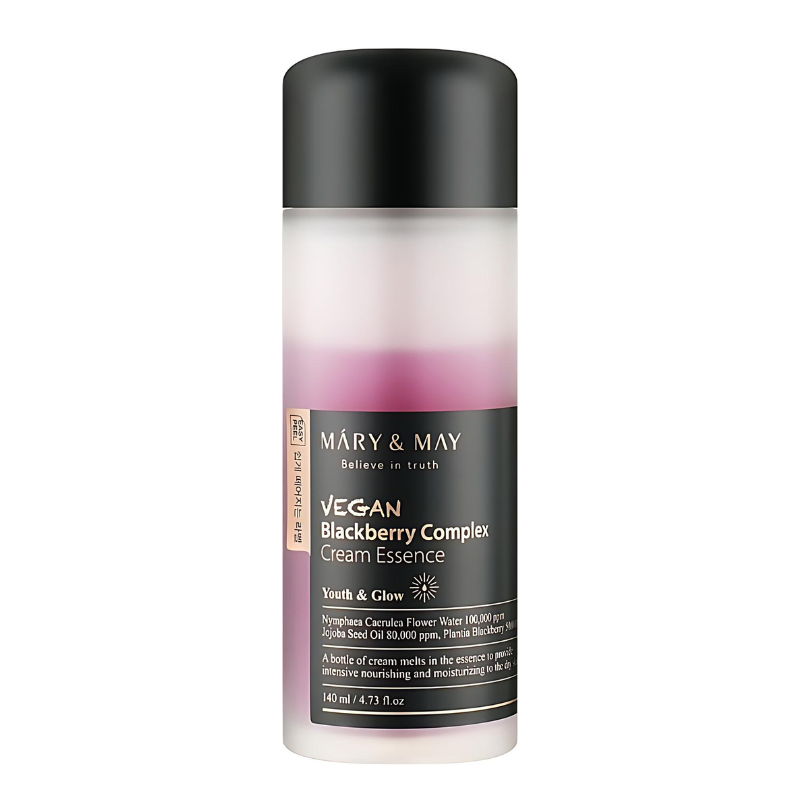 Bestkoreanskincares ESSENCE Vegan Blackberry Complex Cream Essence MARY&MAY