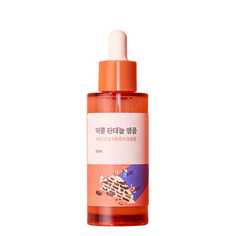 Bestkoreanskincares SERUM Soybean Panthenol Ampoule ROUND LAB