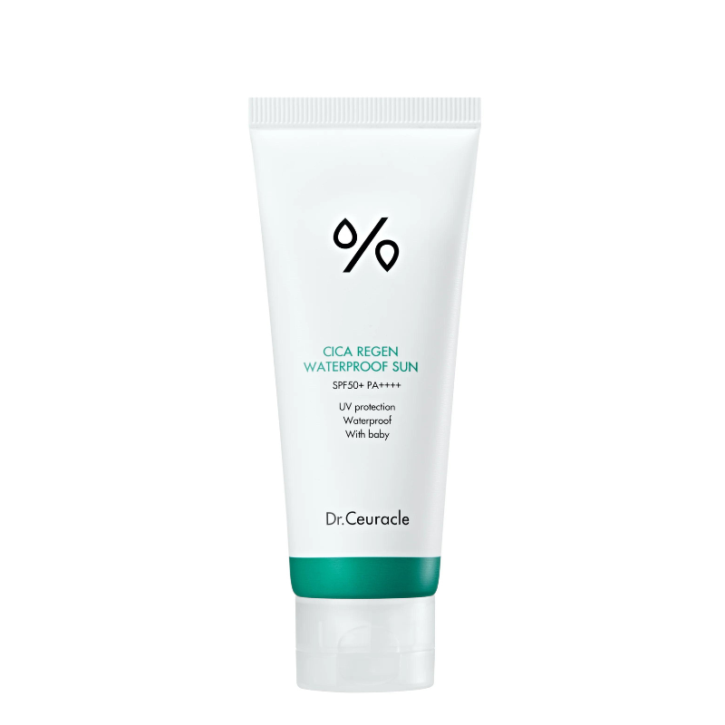 Bestkoreanskincares SUN CREAM Cica Regen Waterproof Sun SPF50+ PA++++ Dr. Ceuracle