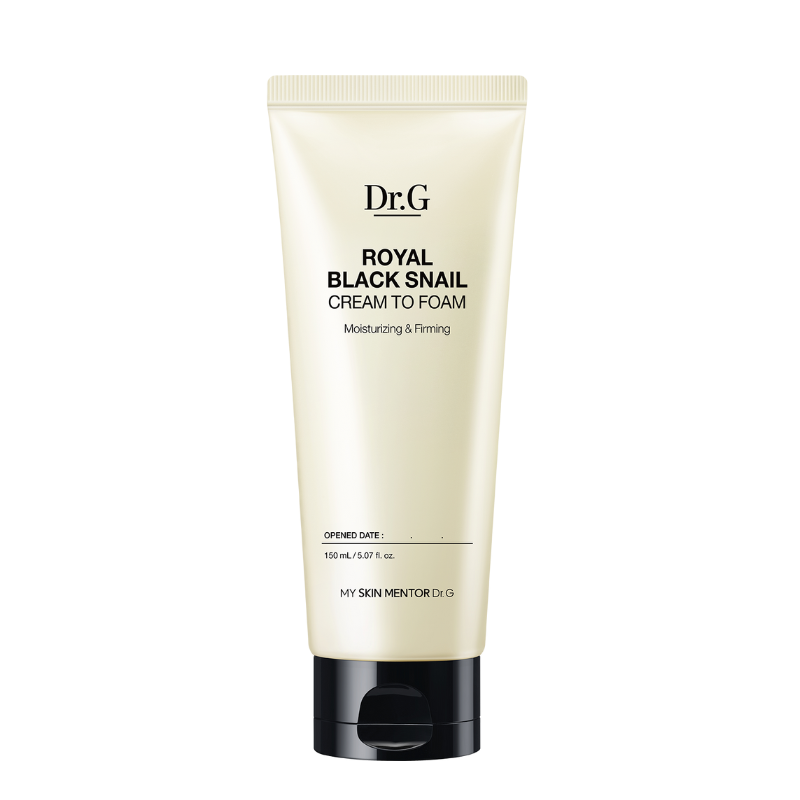 Bestkoreanskincares CLEANSING FOAM Royal Black Snail Cream Foam Dr.G