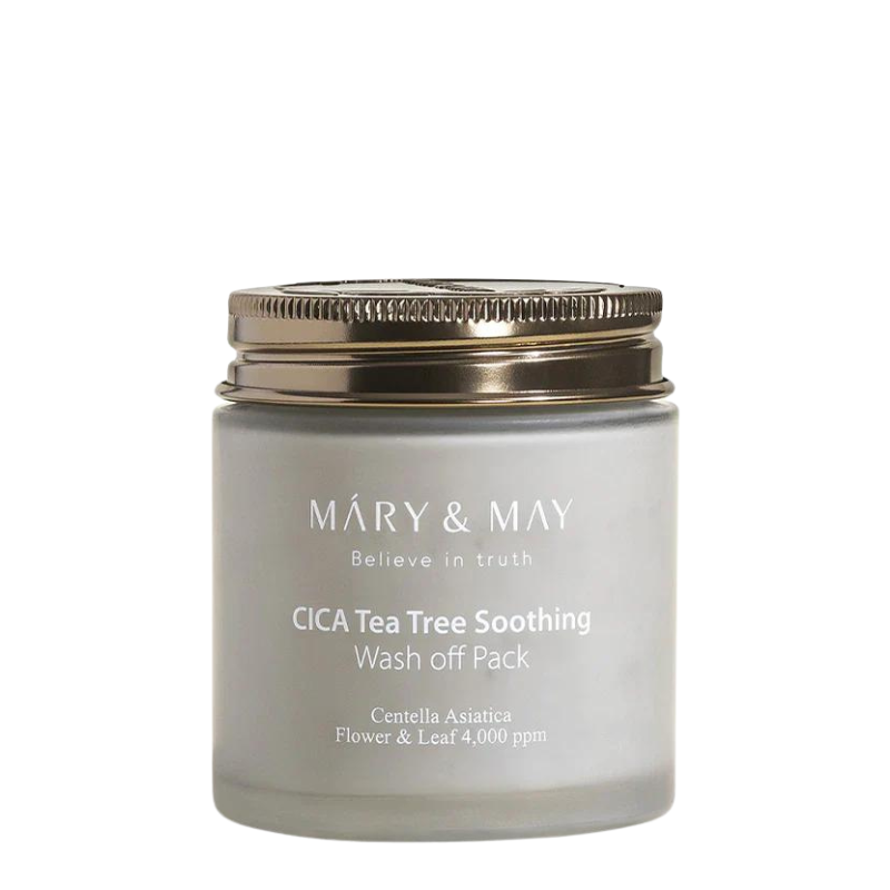 Bestkoreanskincares WASH-OFF MASK Cica Tea Tree Soothing Wash Off Mask Pack MARY&MAY