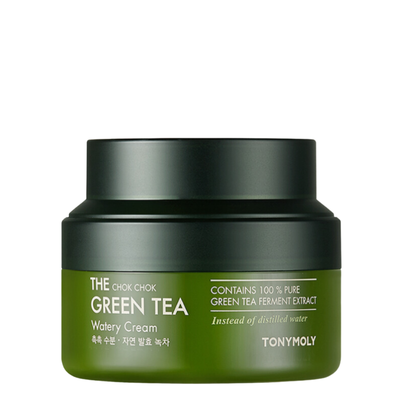 Bestkoreanskincares CREAM The Chok Chok Green Tea Watery Cream TONYMOLY