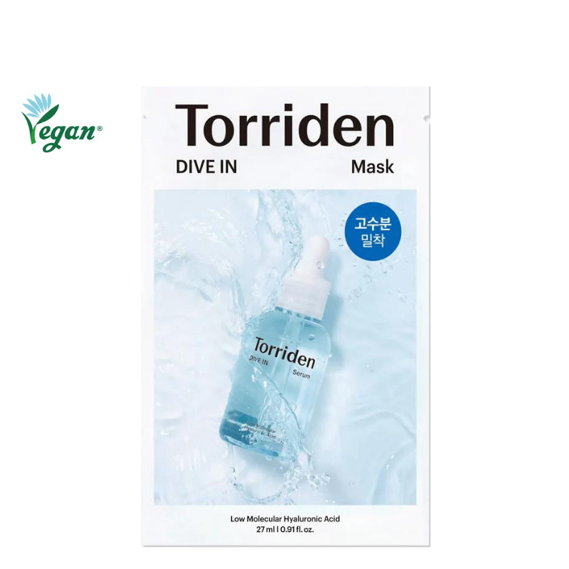 Bestkoreanskincares SHEET MASK DIVE-IN Low-Molecular Hyaluronic Acid Mask Set Torriden