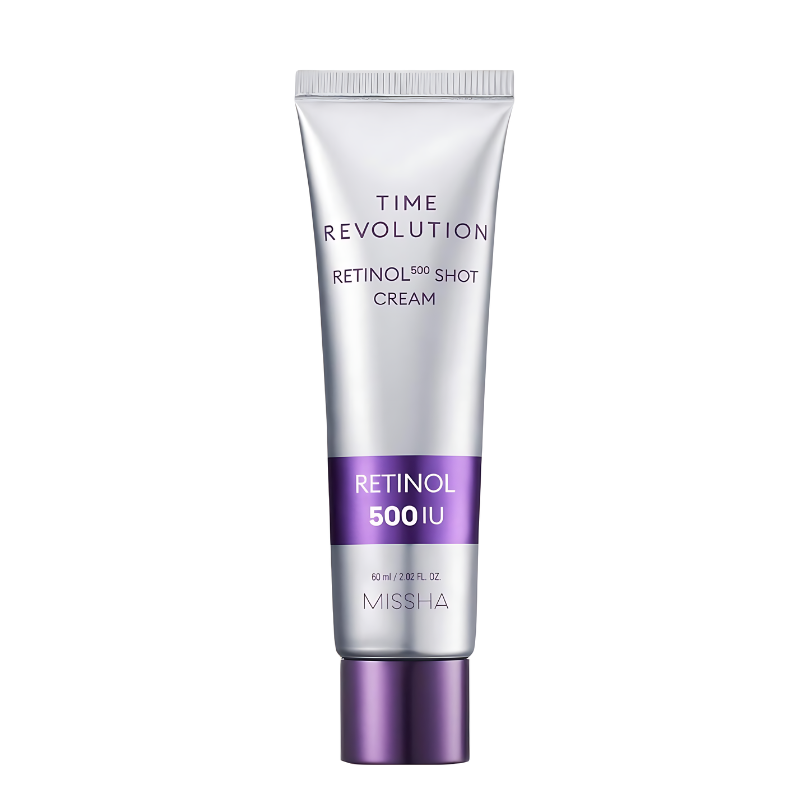 Bestkoreanskincares CREAM Time Revolution Night Repair Retinol 500 Shot Cream MISSHA