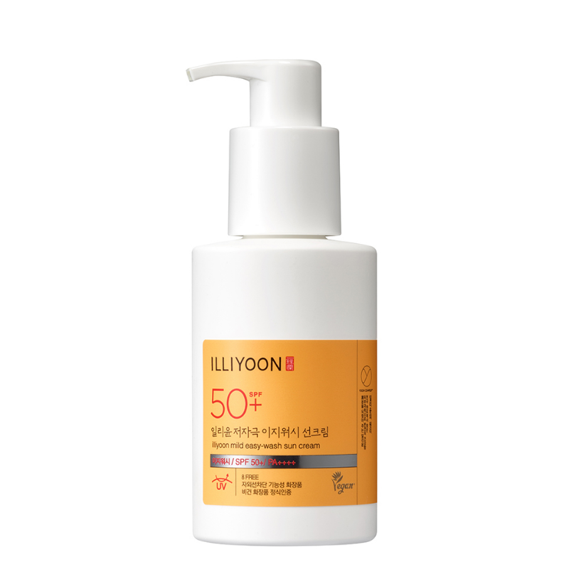Bestkoreanskincares SUN CREAM Mild Easy Wash Sun Cream ILLIYOON