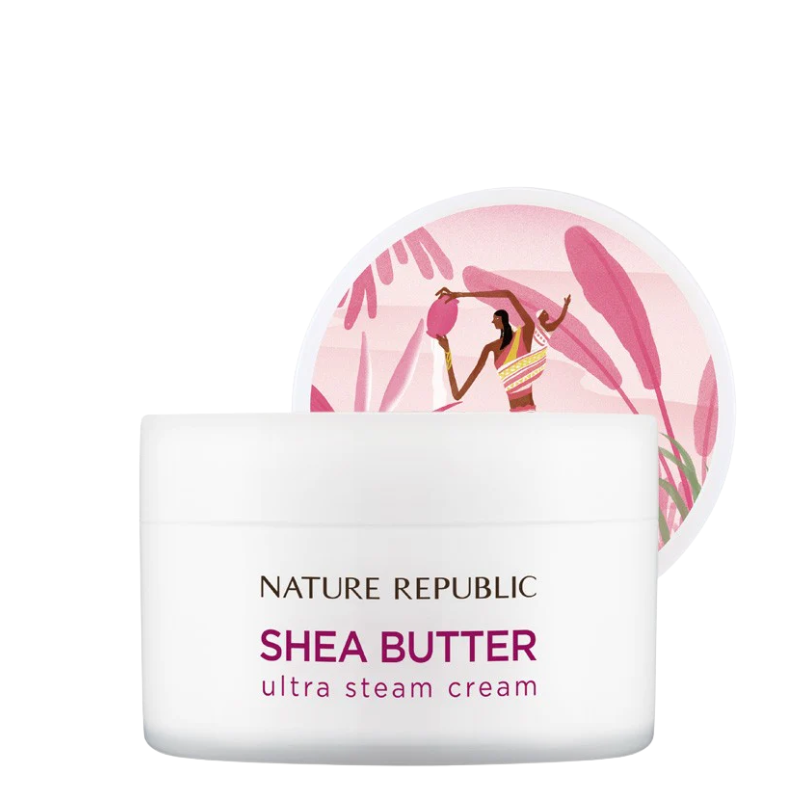 Bestkoreanskincares CREAM Shea Butter Ultra Steam Cream NATURE REPUBLIC