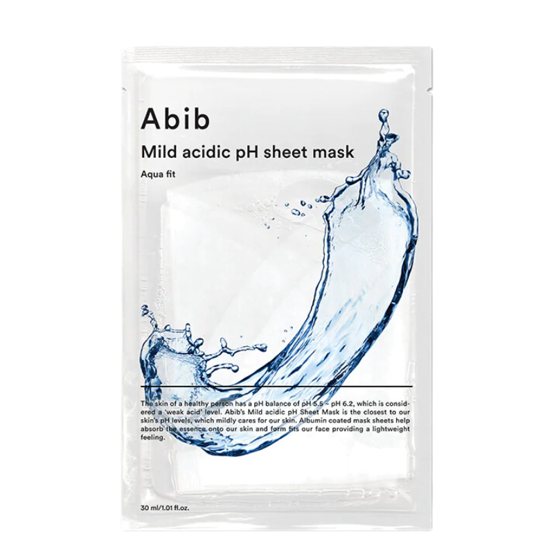 Bestkoreanskincares SHEET MASK Mild Acidic pH Sheet Mask Aqua Fit (10 masks) Abib