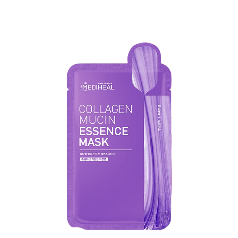 Bestkoreanskincares SHEET MASK Collagen Mucin Essence Mask MEDIHEAL