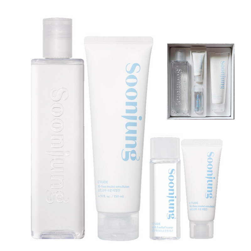 Bestkoreanskincares SET Soonjung Toner + Emulsion Duo Set ETUDE