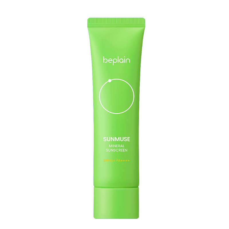 Bestkoreanskincares SUN CREAM Sunmuse Mineral Sunscreen SPF 50+ PA++++ beplain