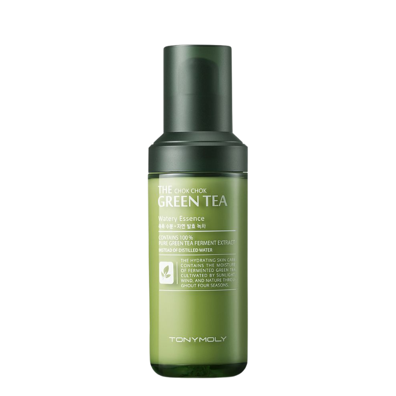 Bestkoreanskincares ESSENCE The Chok Chok Green Tea Watery Essence TONYMOLY