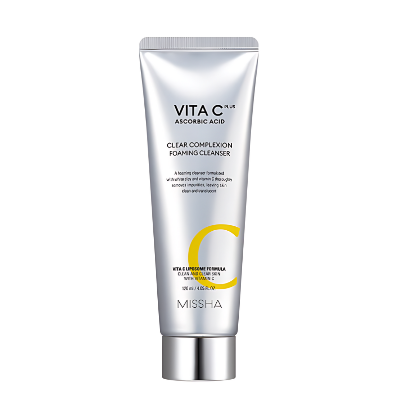 Bestkoreanskincares CLEANSING FOAM Vita C Plus Clear Complexion Foaming Cleanser MISSHA