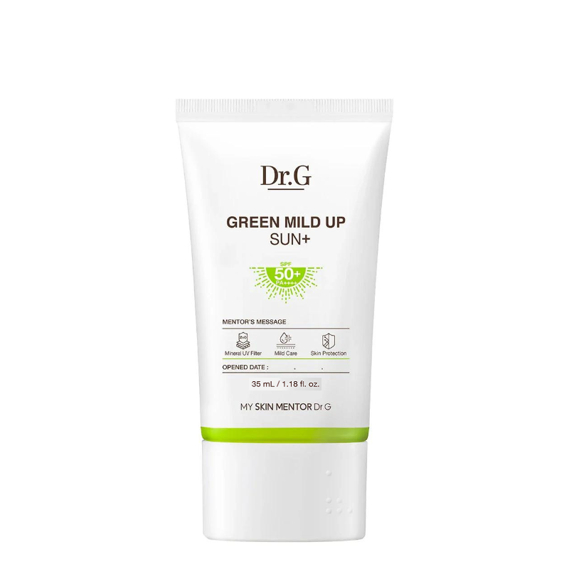 Bestkoreanskincares SUN CREAM Green Mild Up Sun+ SPF50+ PA++++ Dr.G