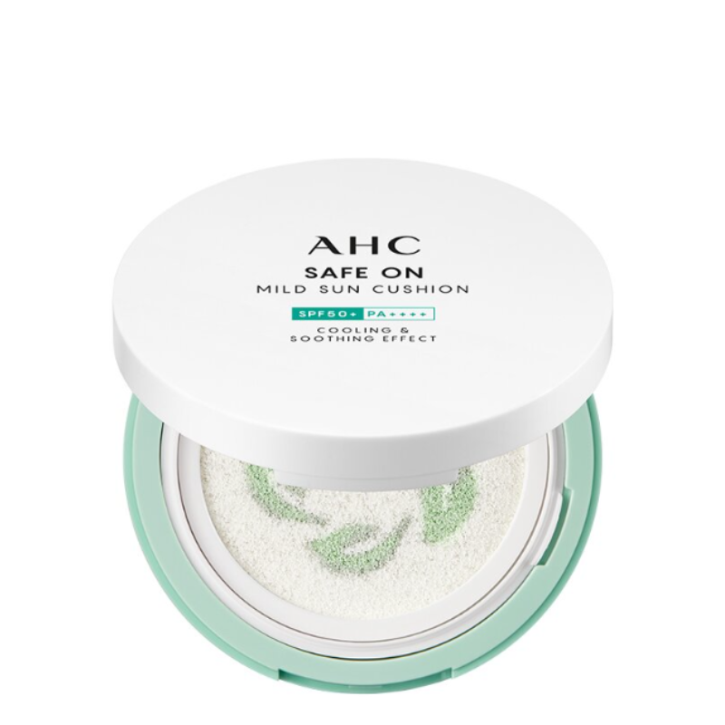 Bestkoreanskincares SUN CUSHION Safe On Mild Sun Cushion SPF50+ PA++++ AHC