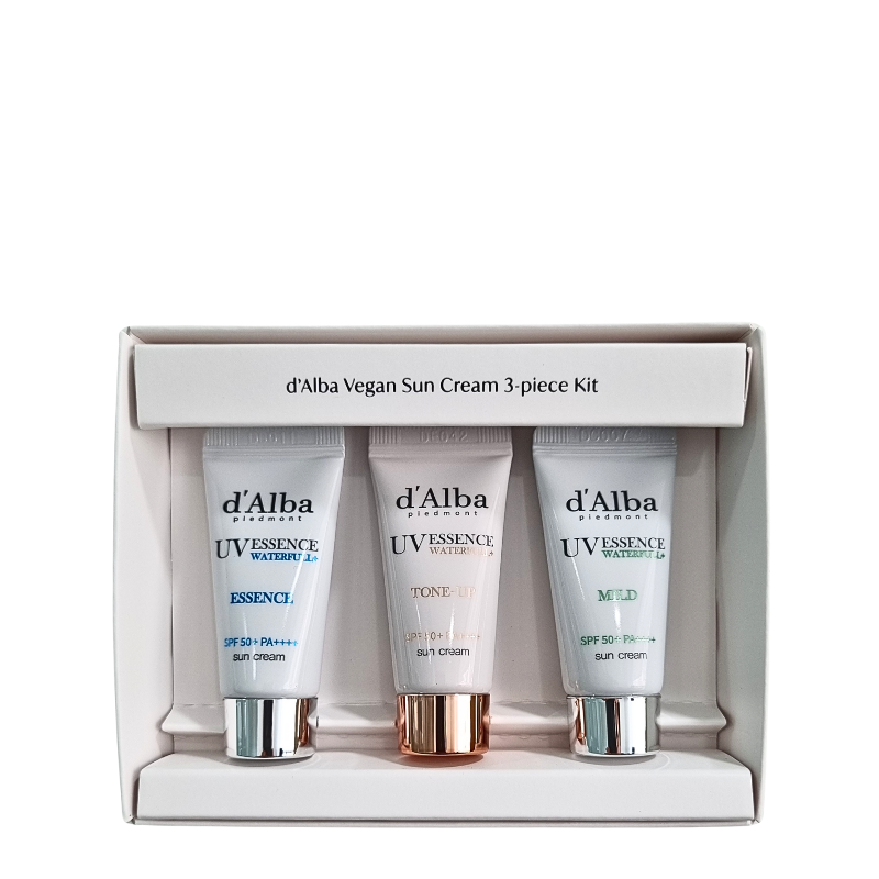 Waterfull Sun Cream 3-piece Set Travel Size