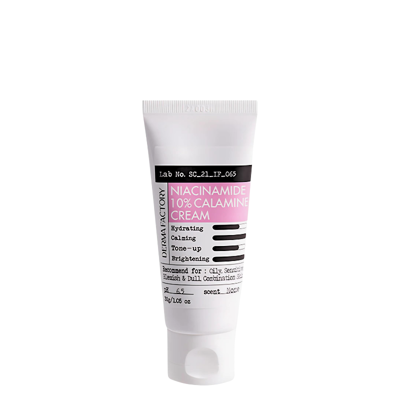 Bestkoreanskincares TONE-UP CREAM Niacinamide 10% Calamine Cream DERMA FACTORY