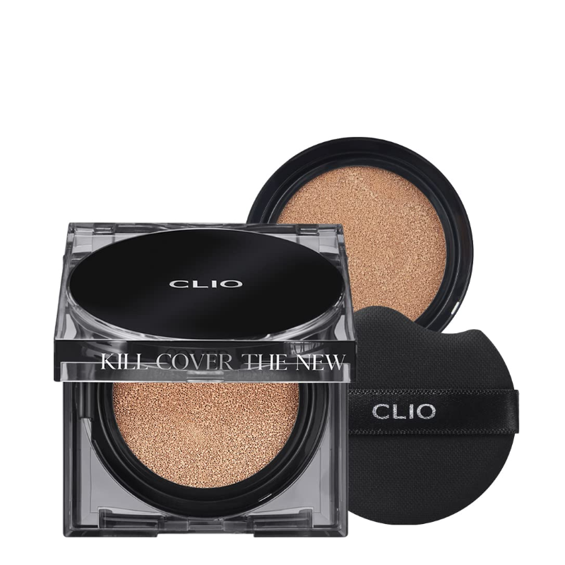 Bestkoreanskincares CUSHION Kill Cover The New Founwear Cushion SPF 50+ PA+++ with 1 Refill CLIO