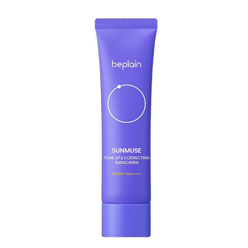 Bestkoreanskincares SUN CREAM Sunmuse Tone-Up & Correcting Sunscreen SPF 50+ PA++++ beplain