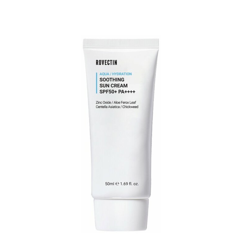 Bestkoreanskincares SUN CREAM Aqua Soothing Sun Cream SPF50+ PA++++ ROVECTIN