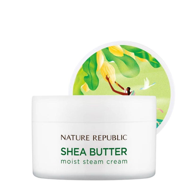 Bestkoreanskincares CREAM Shea Butter Steam Moist Cream NATURE REPUBLIC