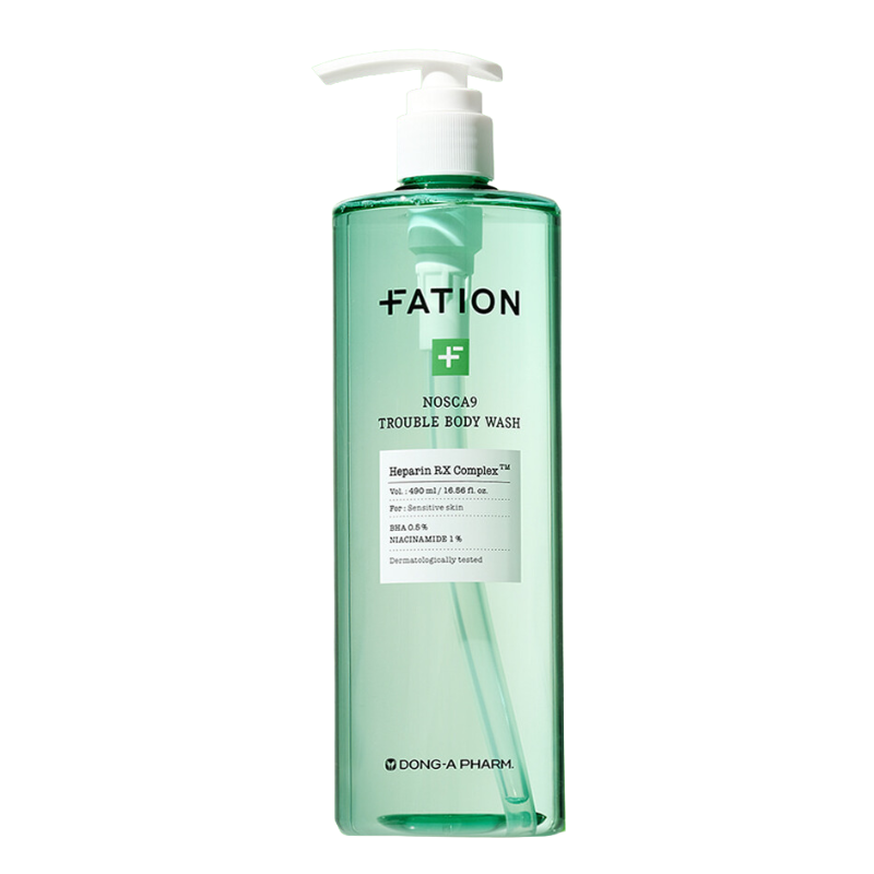 Bestkoreanskincares BODY WASH Nosca9 Trouble Body Wash FATION