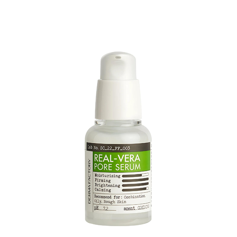 Bestkoreanskincares SERUM Real-Vera Pore Serum DERMA FACTORY