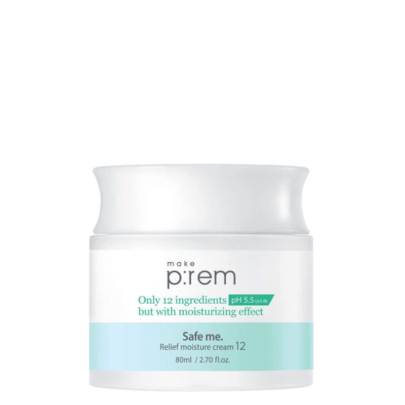 Bestkoreanskincares CREAM Safe Me Relief Moisture Cream 12 make p:rem