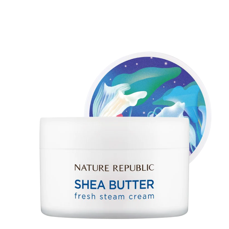 Bestkoreanskincares CREAM Shea Butter Fresh Steam Cream NATURE REPUBLIC