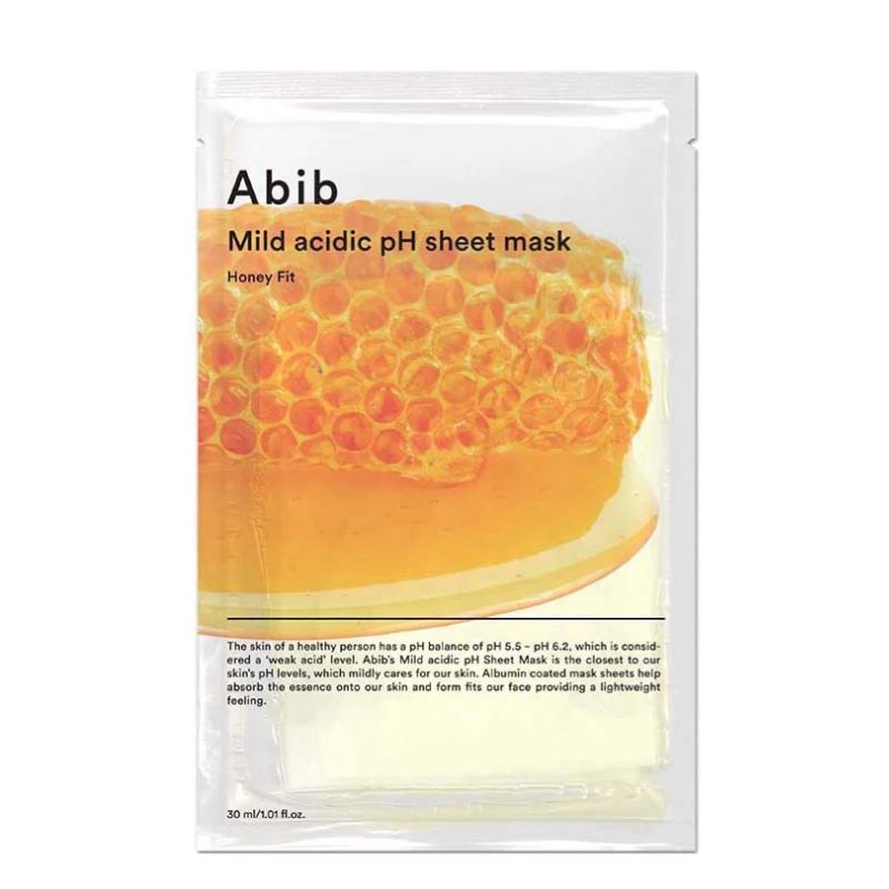 Bestkoreanskincares SHEET MASK Mild Acidic pH Sheet Mask Honey Fit (10 masks) Abib