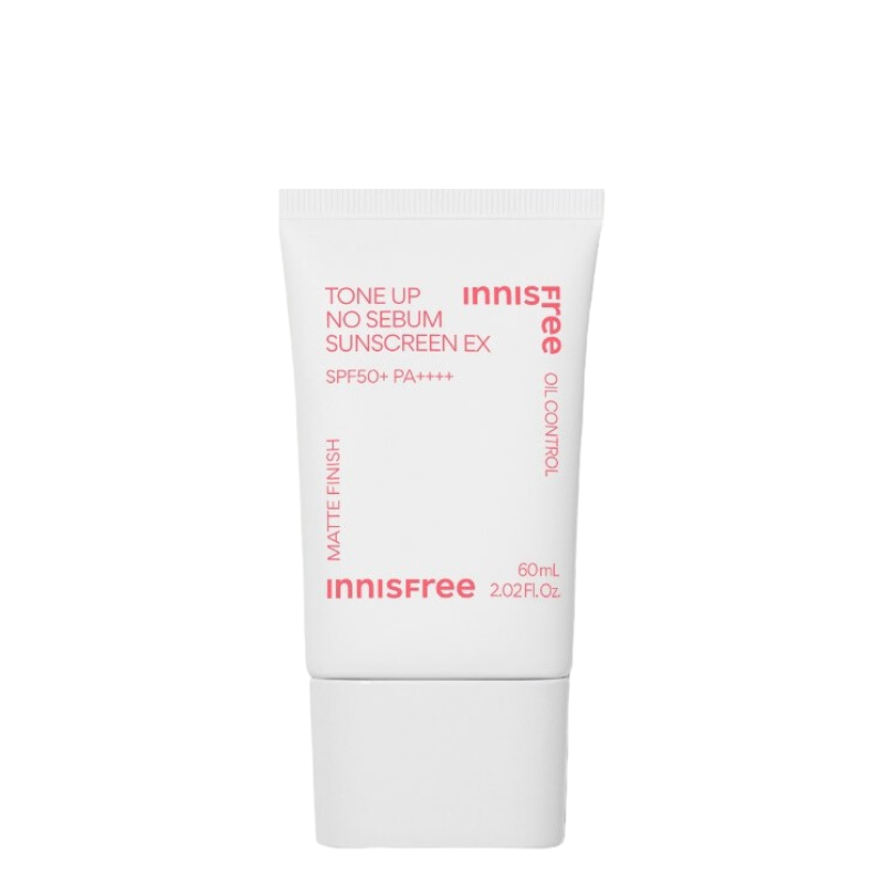 Bestkoreanskincares SUN CREAM Tone Up No Sebum Sunscreen EX SPF50+ PA++++ innisfree