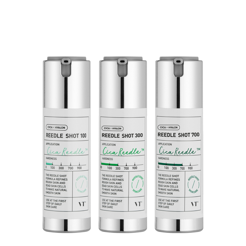 Bestkoreanskincares SERUM Reedle Shot Compact Set (10ml+10ml+10ml) VT COSMETICS