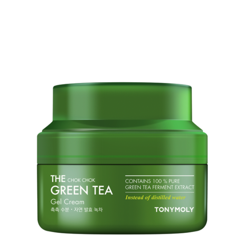 Bestkoreanskincares CREAM The Chok Chok Green Tea Gel Cream TONYMOLY