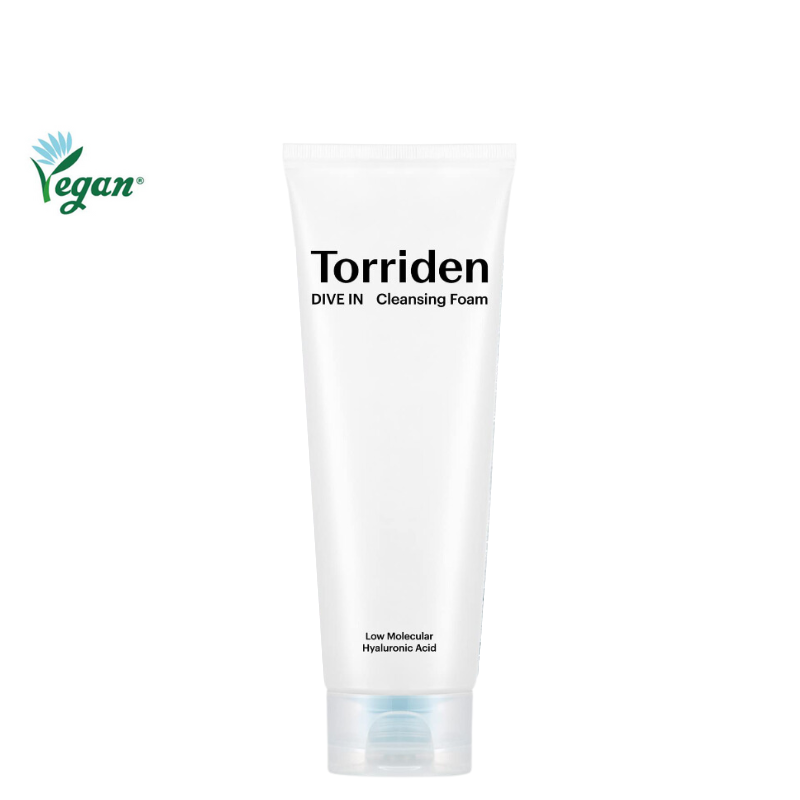 Bestkoreanskincares CLEANSING FOAM DIVE-IN Low-Molecular Hyaluronic Acid Cleansing Foam Torriden