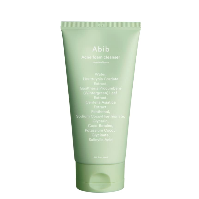 Bestkoreanskincares CLEANSING FOAM Acne Foam Cleanser Heartleaf Foam Abib