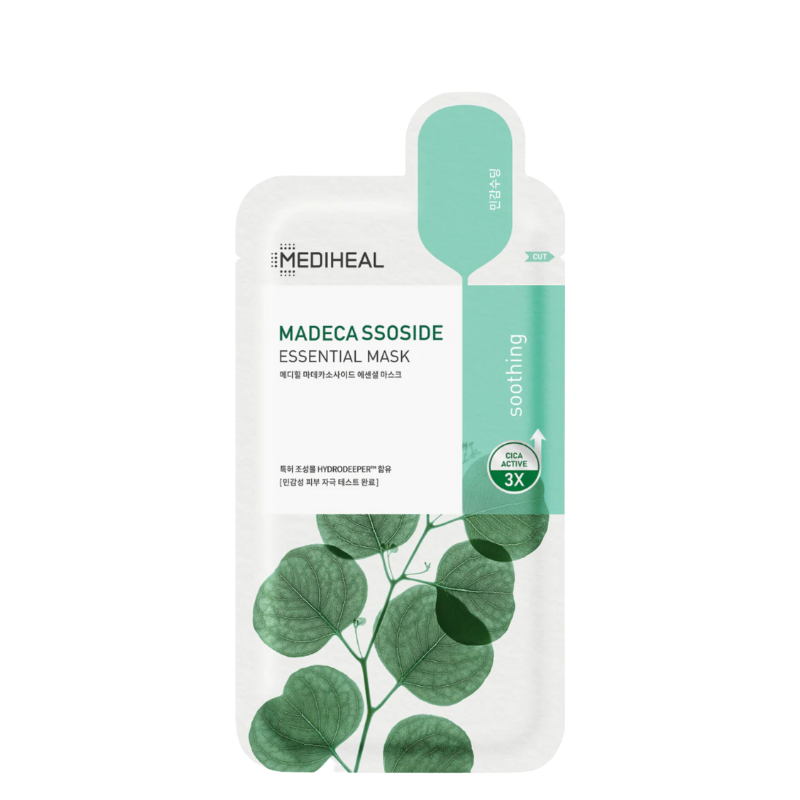 Bestkoreanskincares SHEET MASK Madecassoside Essential Mask Set (10 masks) MEDIHEAL
