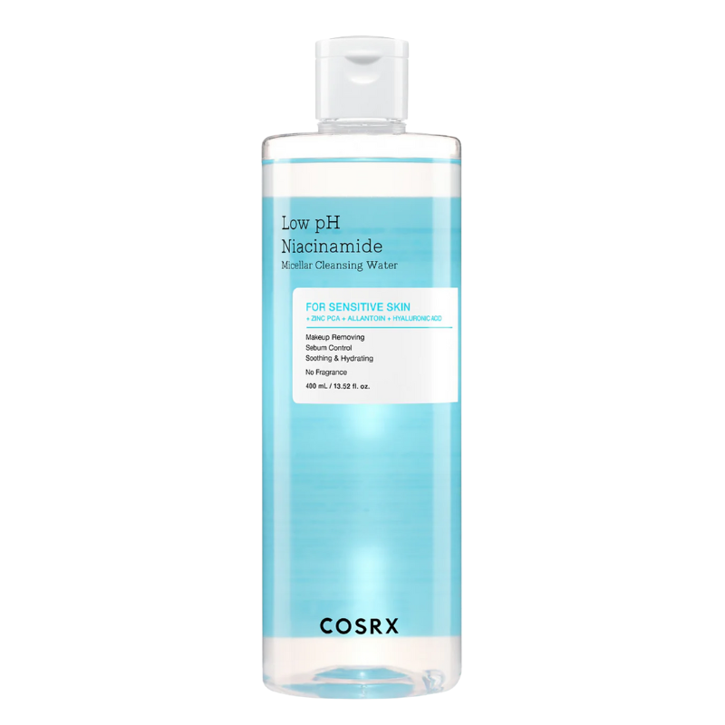 Bestkoreanskincares CLEANSING WATER Low pH Niacinamide Micellar Cleansing Water COSRX