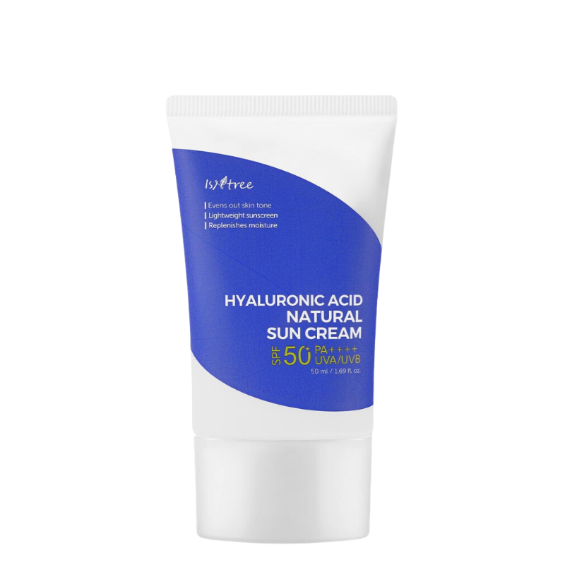 Bestkoreanskincares SUN CREAM Hyaluronic Acid Natural Sun Cream SPF50+ PA++++ Isntree