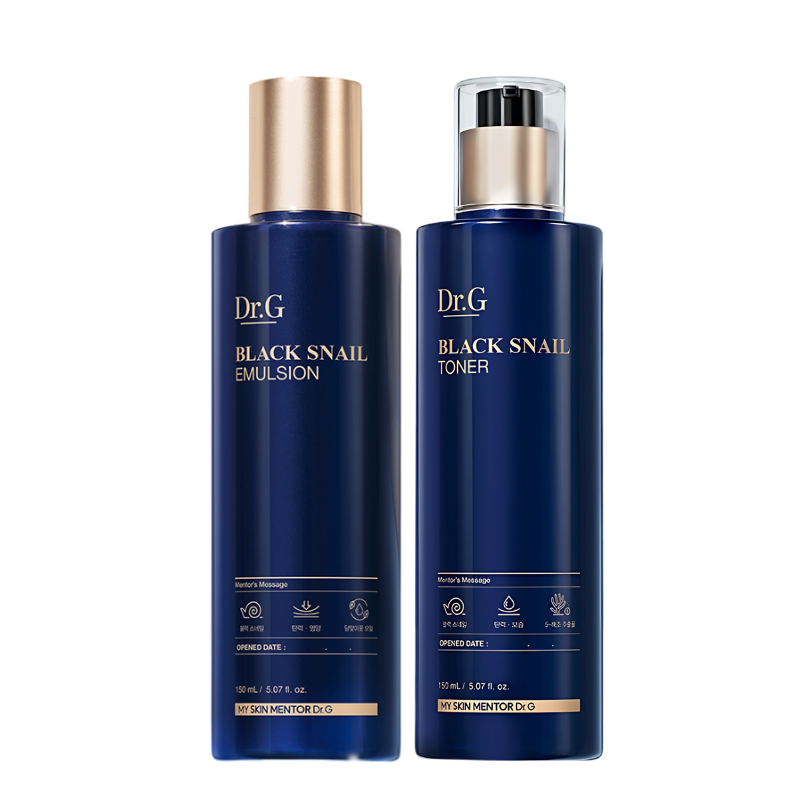 Bestkoreanskincares SET Black Snail Skincare Duo Set Dr.G