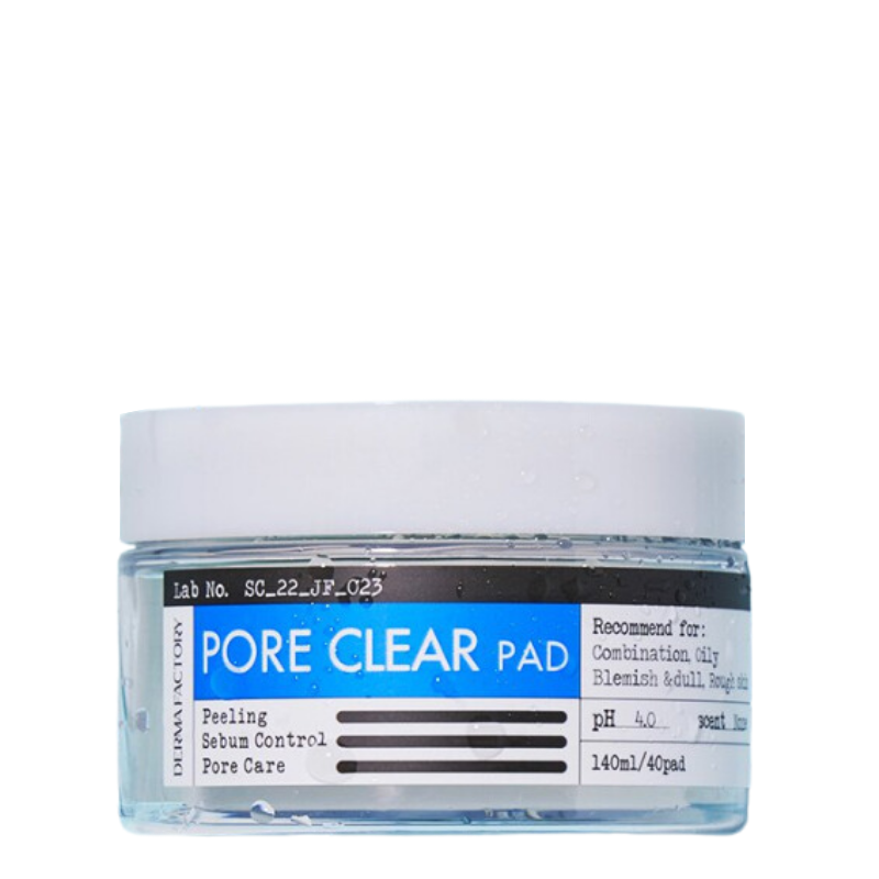 Bestkoreanskincares TONER PAD Pore Clear Pad DERMA FACTORY
