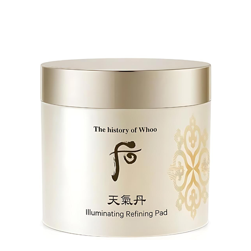 Bestkoreanskincares TONER PAD Cheongidan Illuminating Refining Pad (60 pads) The History of Whoo