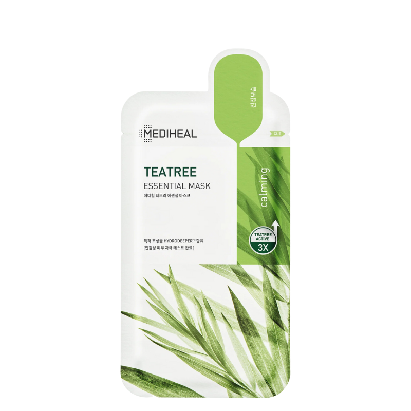Bestkoreanskincares SHEET MASK Tea Tree Essential Mask Set (10 masks) MEDIHEAL