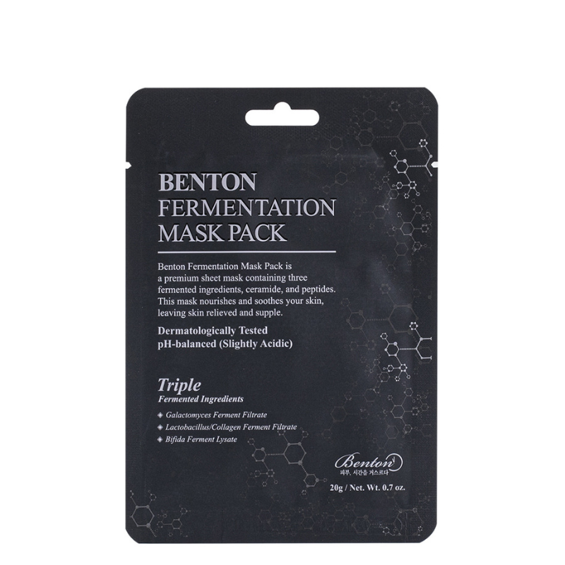 Bestkoreanskincares SHEET MASK Fermentation Mask Pack Set (10 masks) Benton